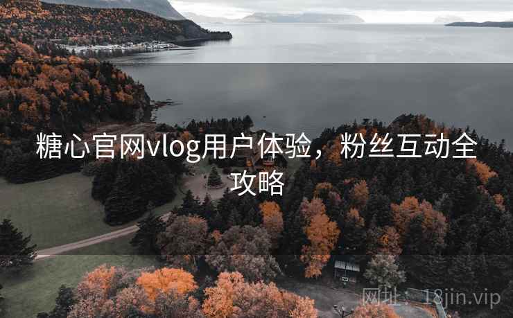 糖心官网vlog用户体验，粉丝互动全攻略