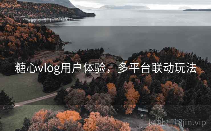 糖心vlog用户体验，多平台联动玩法